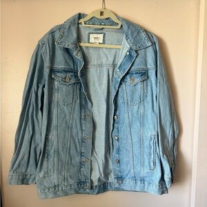 Forever 21 Classic Blue Jean Jacket